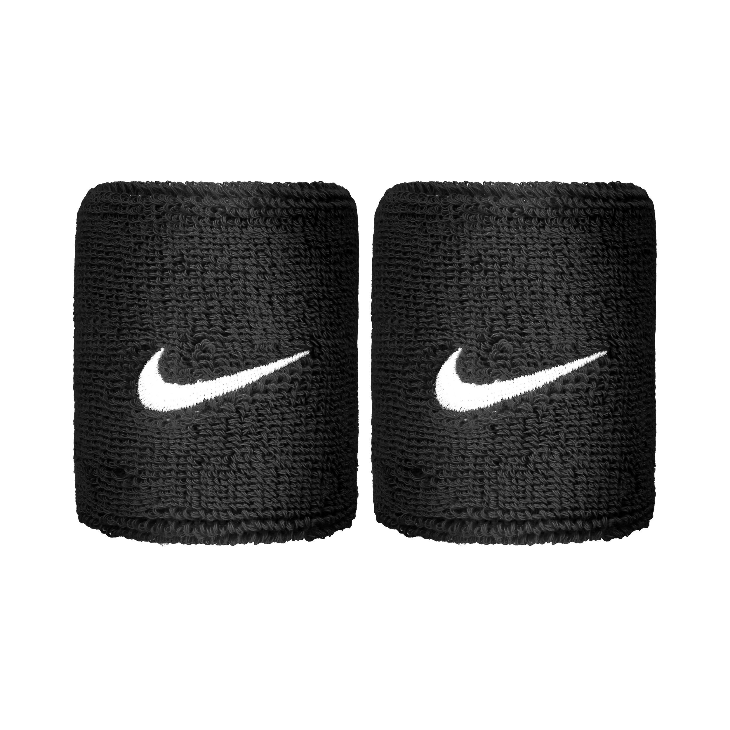 Swoosh SchweiBband 2er Pack Schwarz WeiB