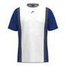 Club 25 Tech T-Shirt Herren-Weiß,Dunkelblau