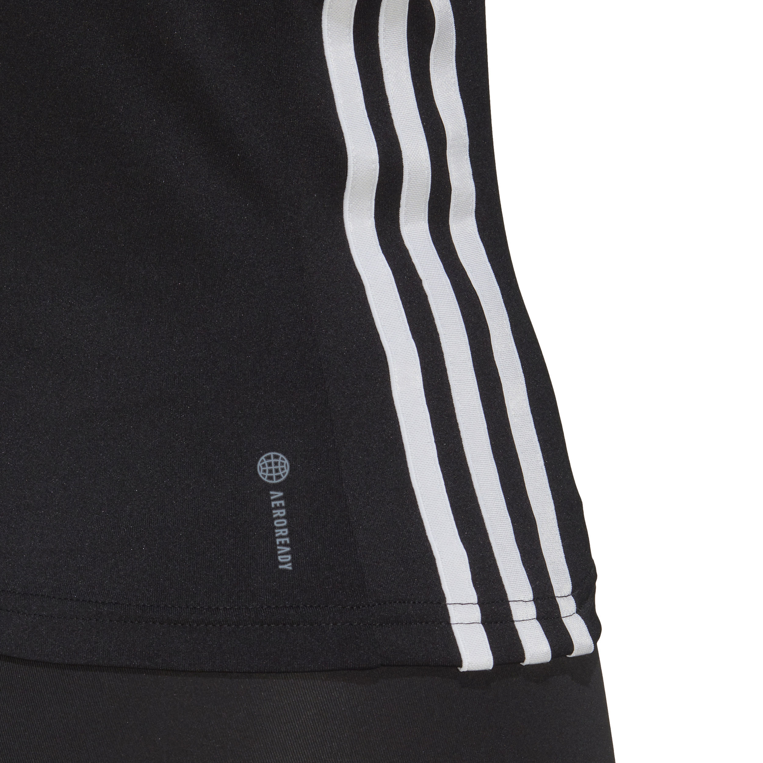 Essentials AEROREADY Train Regular 3 Stripes Tank Top Damen Schwarz