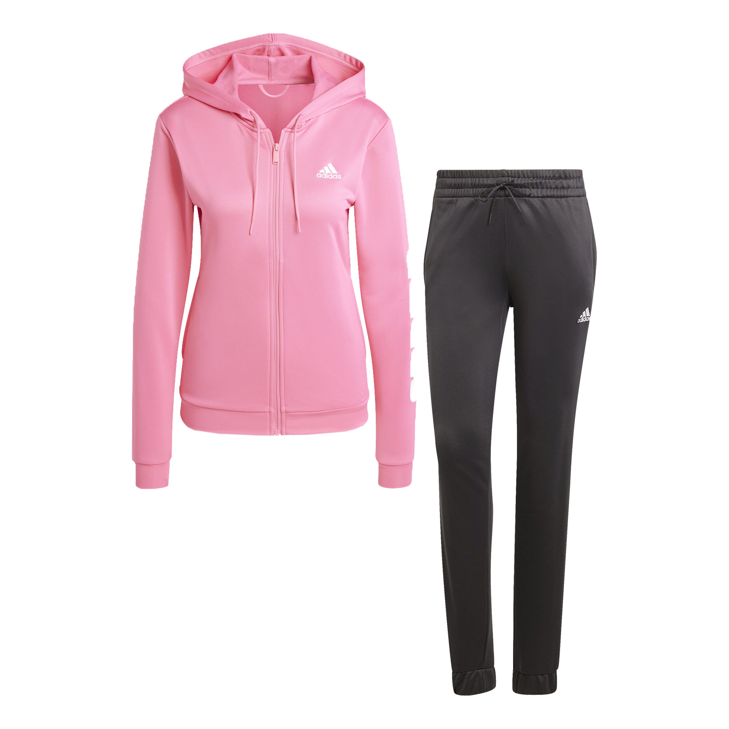 Adidas anzug damen schwarz pink 2025