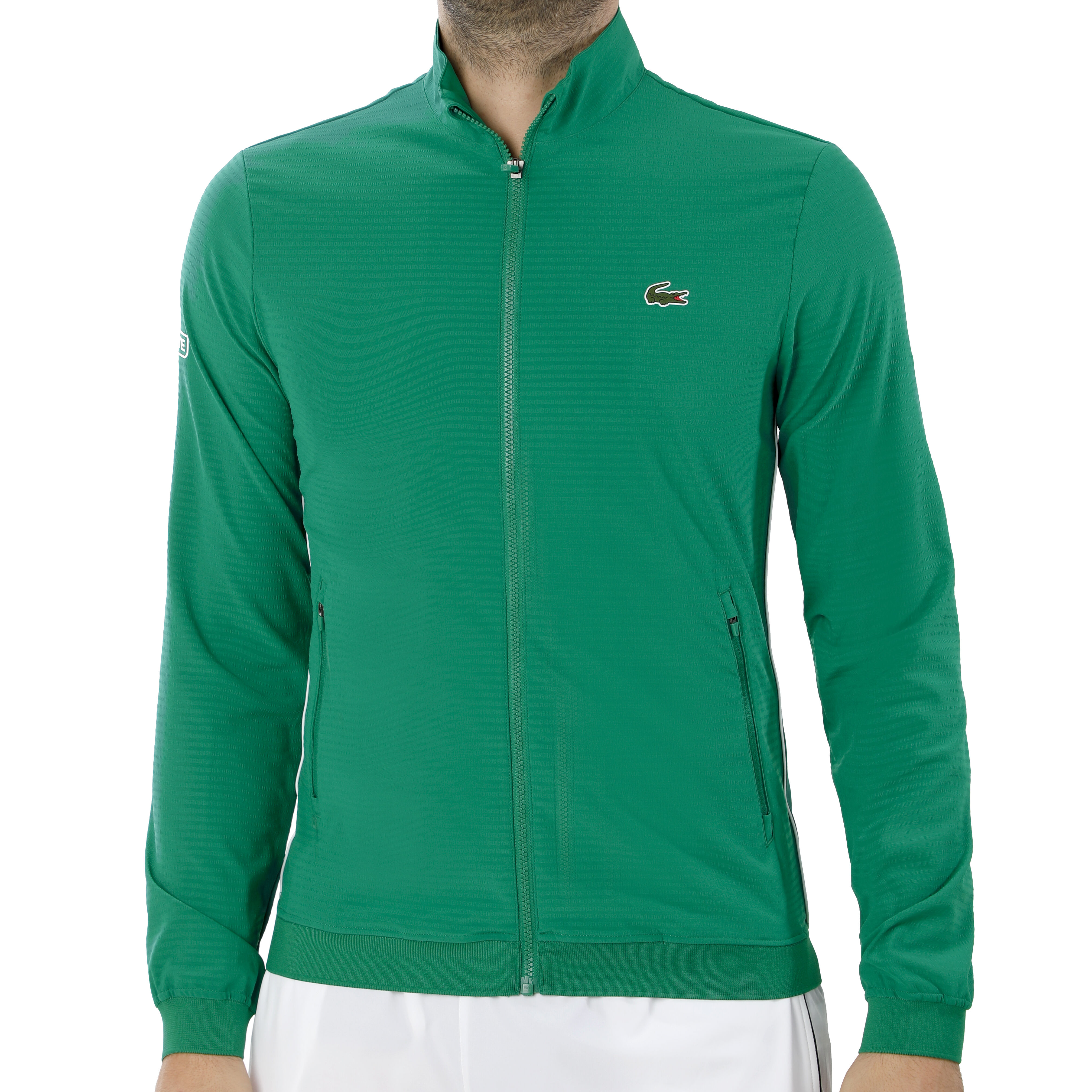 Novak Djokovic Trainingsjacke Herren Dunkelgr n Schwarz