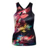 Melbourne Y- Tank-Top Damen-Schwarz,Mehrfarbig