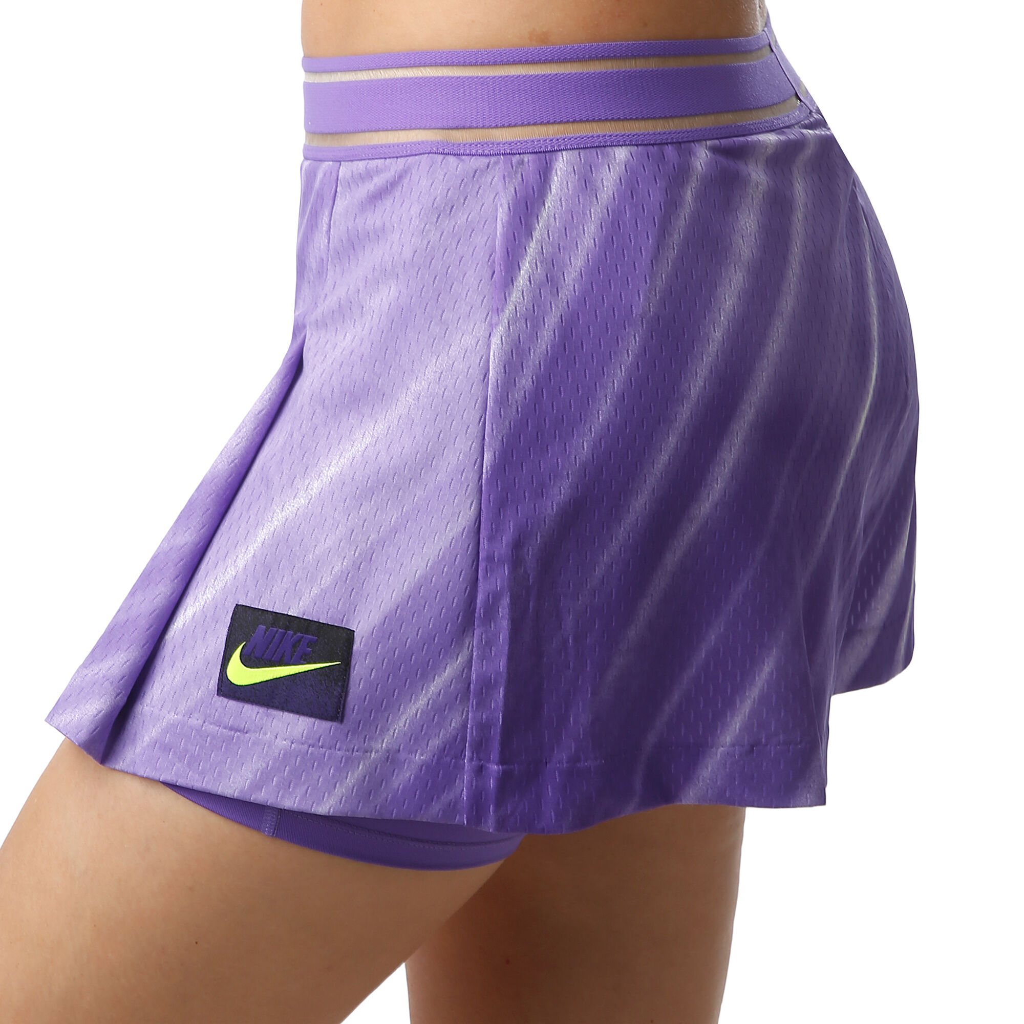 Nike Court Slam Shorts Damen Lila Weiß online kaufen Tennis Point DE