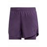 MIN 2in1 Shorts Damen-lila