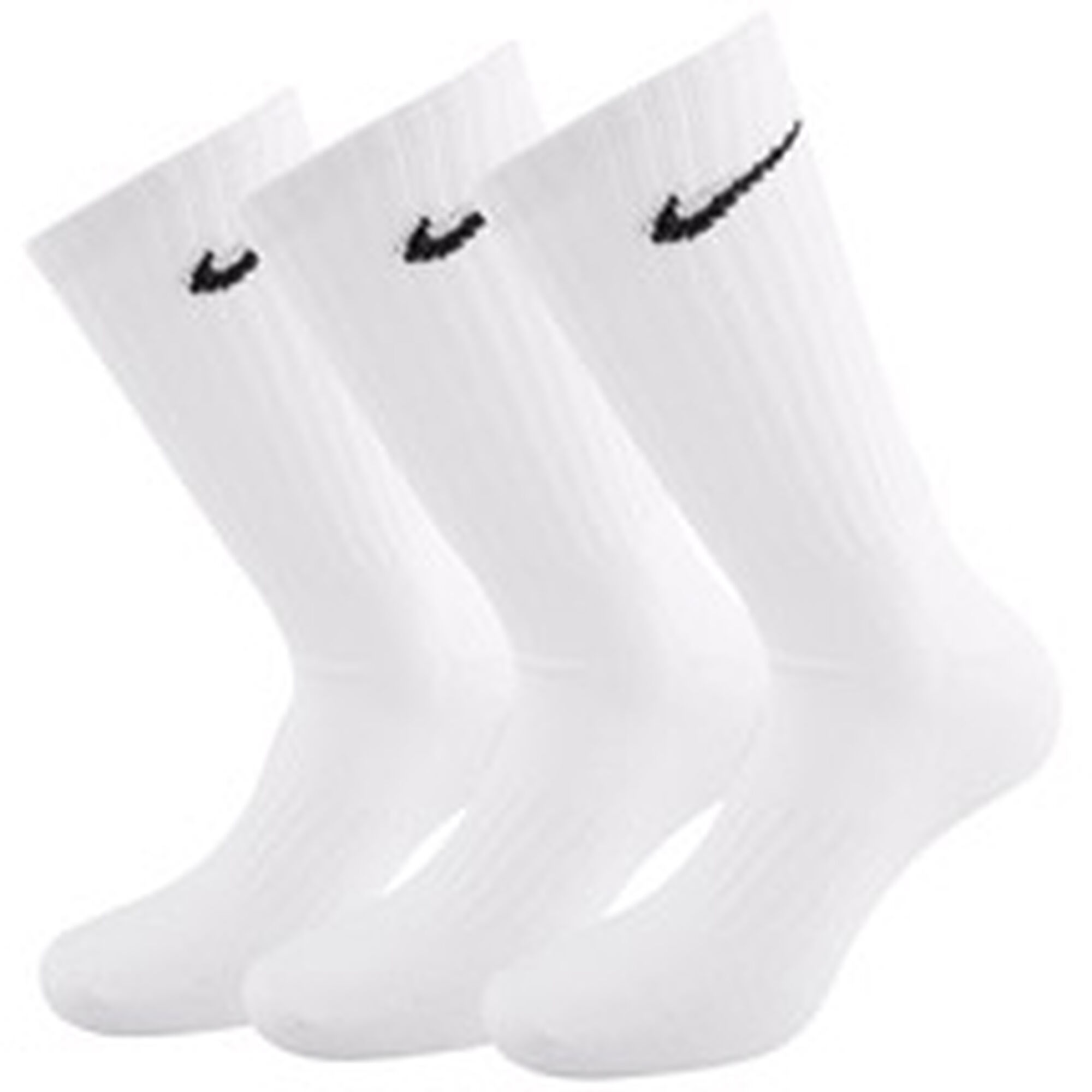 Nike Value Cotton Crew Tennissocken 3er Pack Weiß, Schwarz online