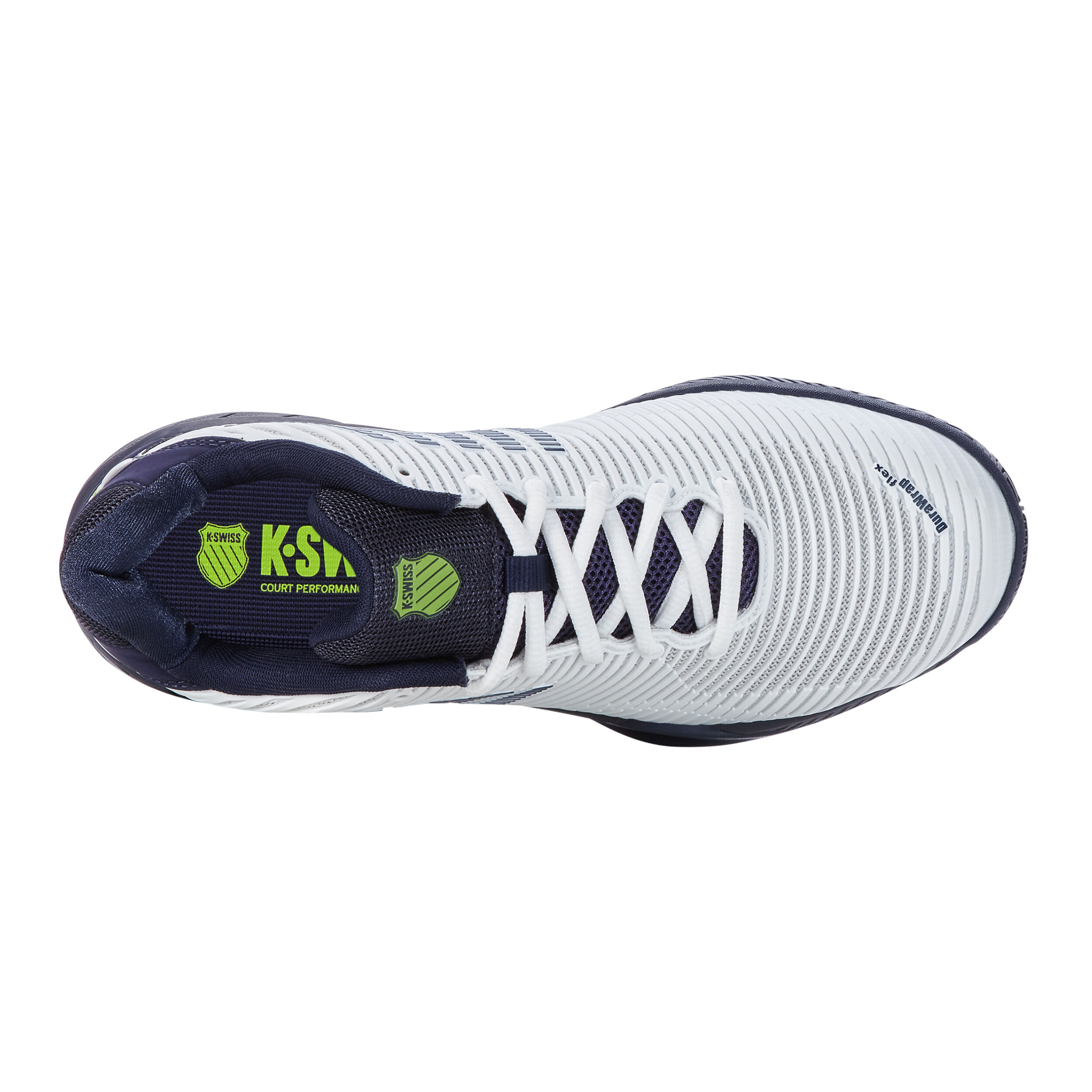 K Swiss Hypercourt Express 2 Allcourtschuh Herren WeiB Dunkelblau online kaufen Tennis Point DE