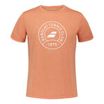 Babolat Bekleidung Babolat Exercise Graphic T-Shirt Herren-Orange,Weiß