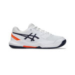 ASICS Tennisschuhe ASICS Gel-Dedicate 8 GS Allcourtschuh Kinder - weiß, dunkelblau