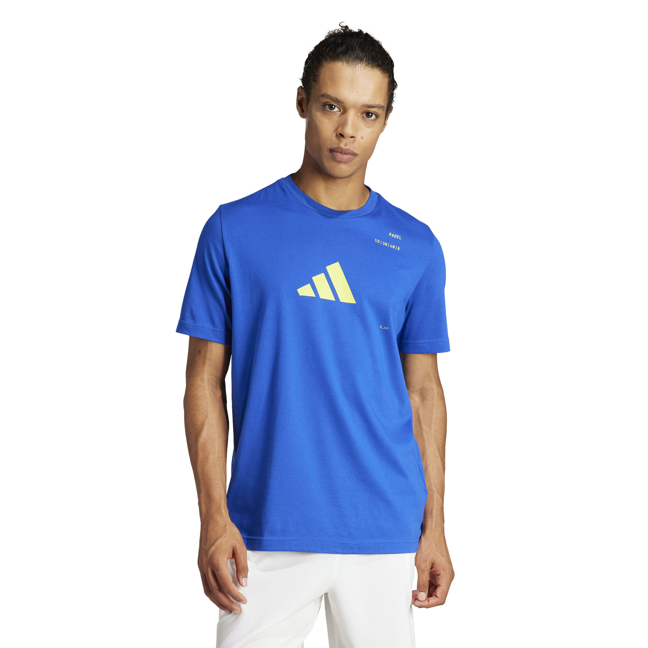 Blaues adidas t shirt new arrivals
