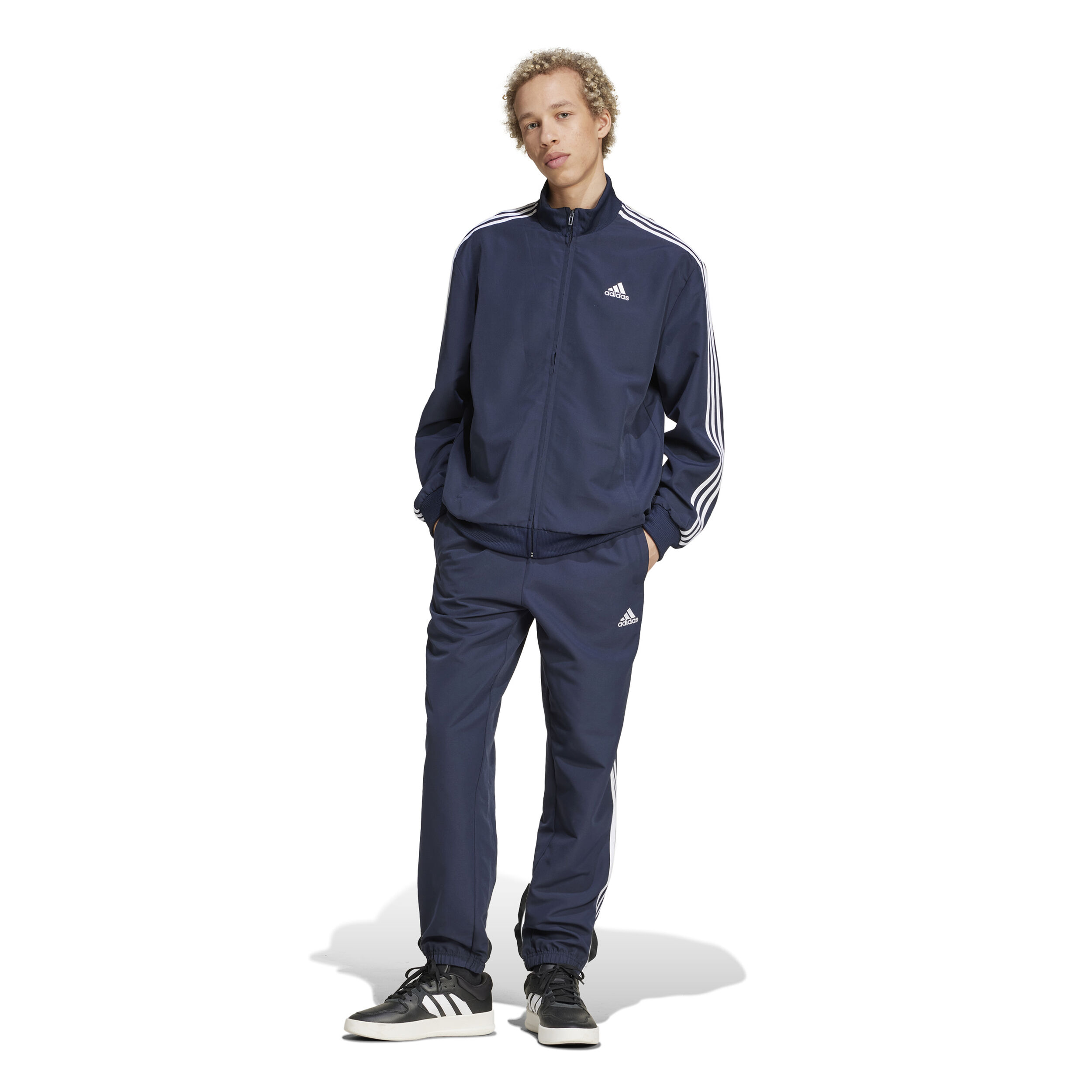 Adidas anzug herren blau cheap