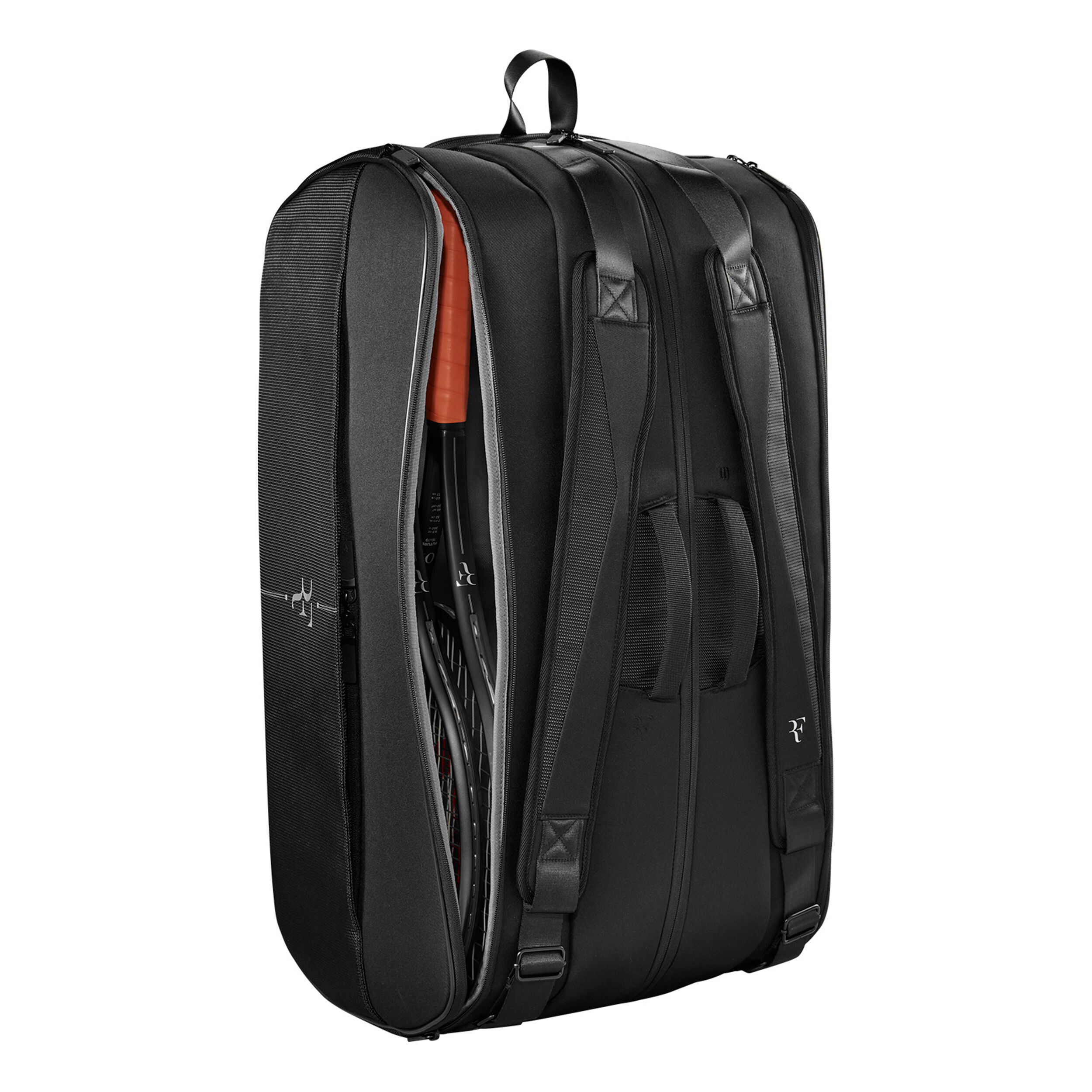 Black wilson tennis bag discount