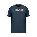 HEAD Bekleidung HEAD Rainbow T-Shirt Kinder-Dunkelblau