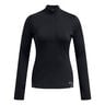 Vanish CW 1/2 Zip Longsleeve Damen-Schwarz