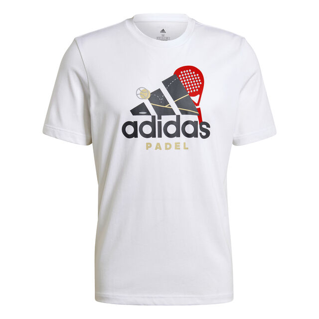 adidas Padel Cat TShirt Herren Weiß, Mehrfarbig online kaufen Tennis