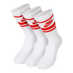 Nike Bekleidung Nike Sportswear Everyday Essential Tennissocken 3er Pack-Weiß,Rot