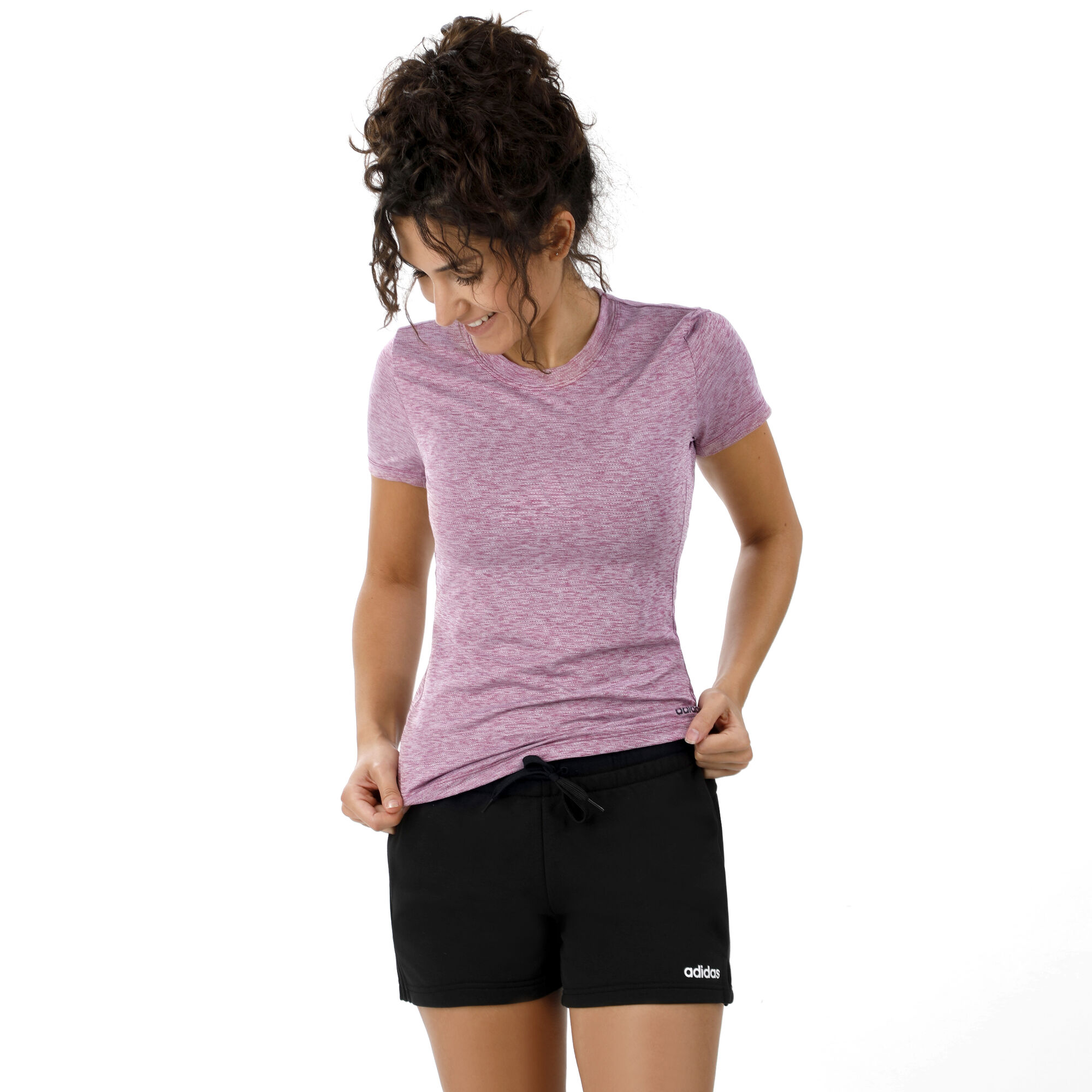 adidas Performance T-Shirt Damen - Flieder, Dunkelgrau online kaufen