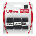 Wilson Overgrips Wilson Soft Overgrip 3er Pack-Schwarz
