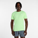 New Balance T-Shirt New Balance Sport Essentials Utility T-Shirt Herren-limette, wei&szlig;