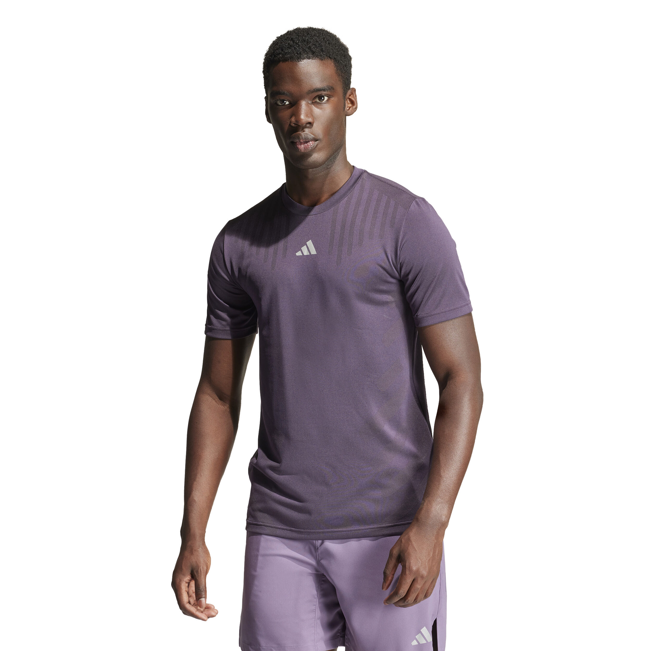 T shirt adidas violet new arrivals