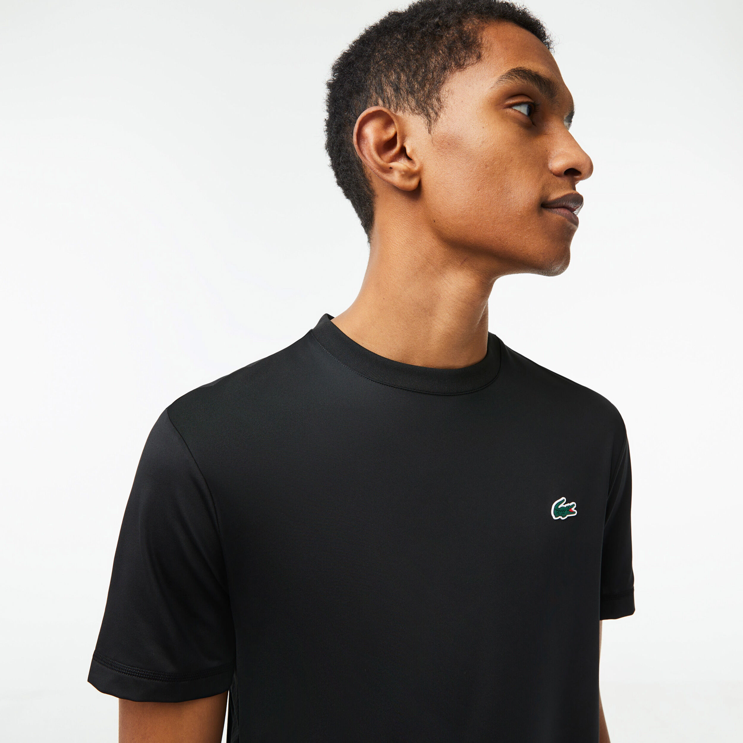 Active T Shirt Herren Schwarz
