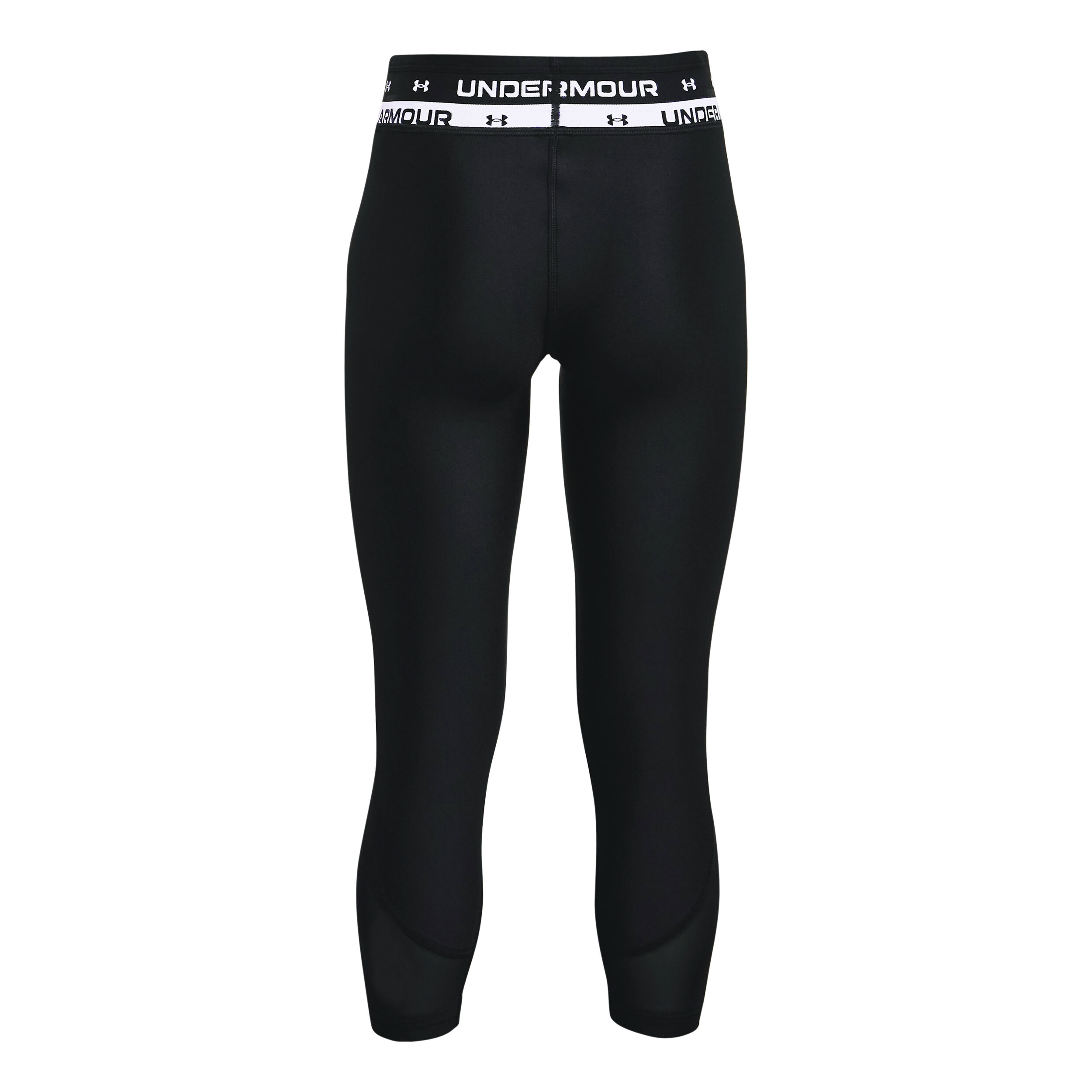 Under Armour Heatgear Cropped Tight Madchen Schwarz WeiB online kaufen Tennis Point DE