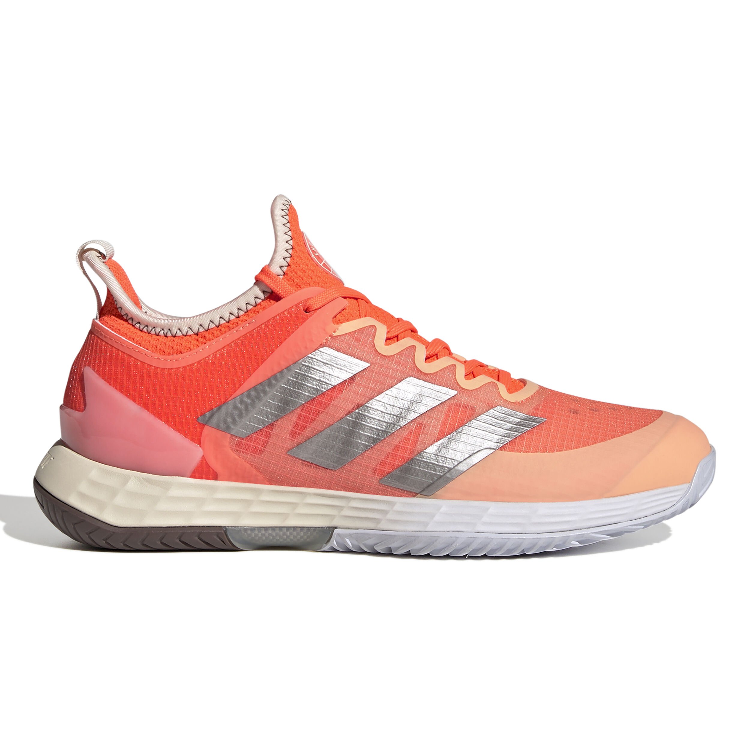 Adizero Ubersonic 4 Sandplatzschuh Damen Orange Silber