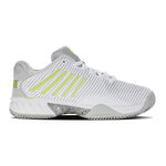 K-Swiss Tennisschuhe K-Swiss Hypercourt Express 2 CLAY Sandplatzschuh Damen-Weiß,Hellgrau