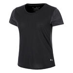 Under Armour Bekleidung Under Armour Streaker Jacquard T-Shirt Damen-Schwarz