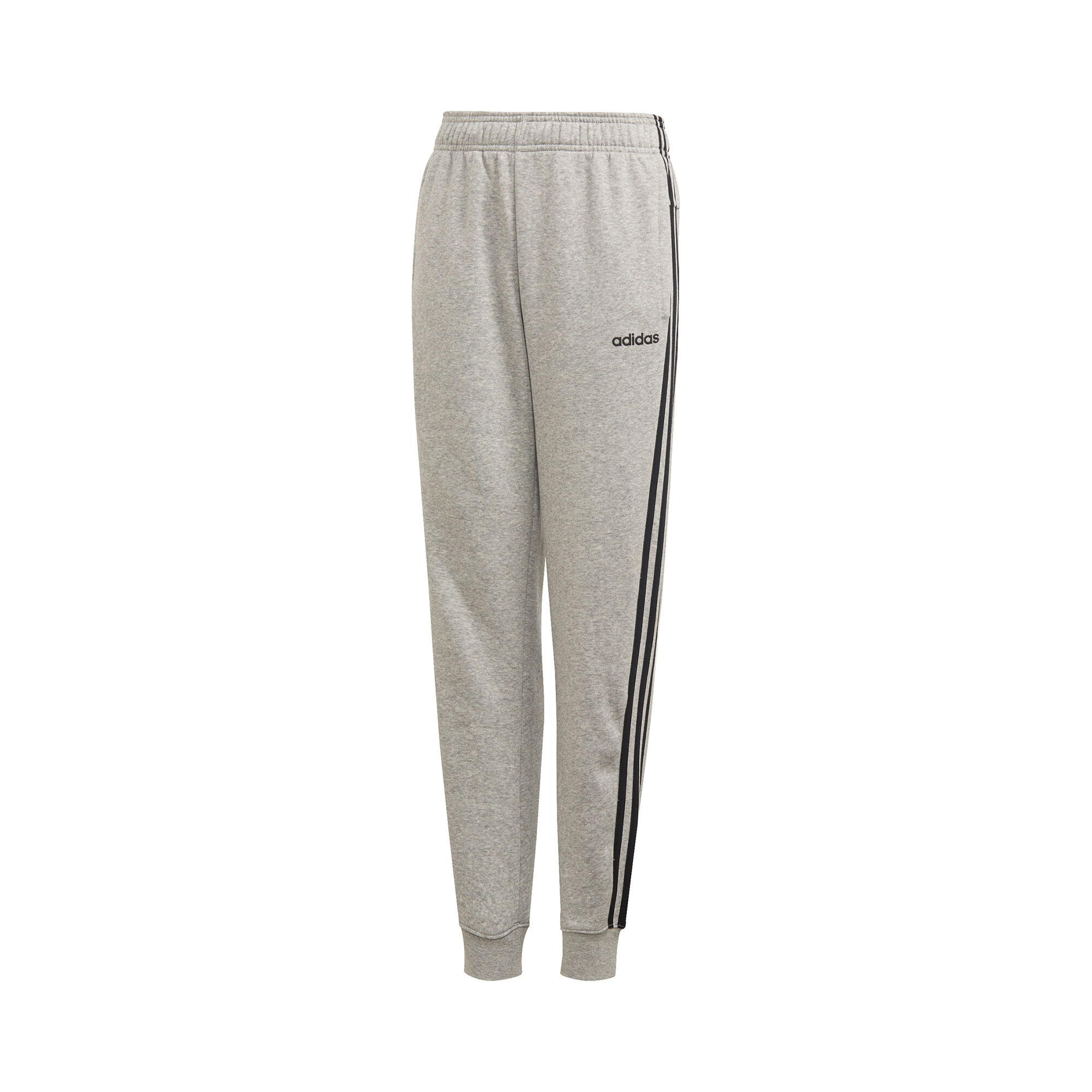 Neu Adidas Essentials 3 Stripes Trainingshose Damen grau Neu Adidas Essentials 3 Stripes Trainingshose Damen grau