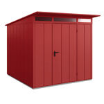 Hörmann Gerätehaus Hörmann Set Berry Modern-P,Typ 2 Gerätehaus-Rot