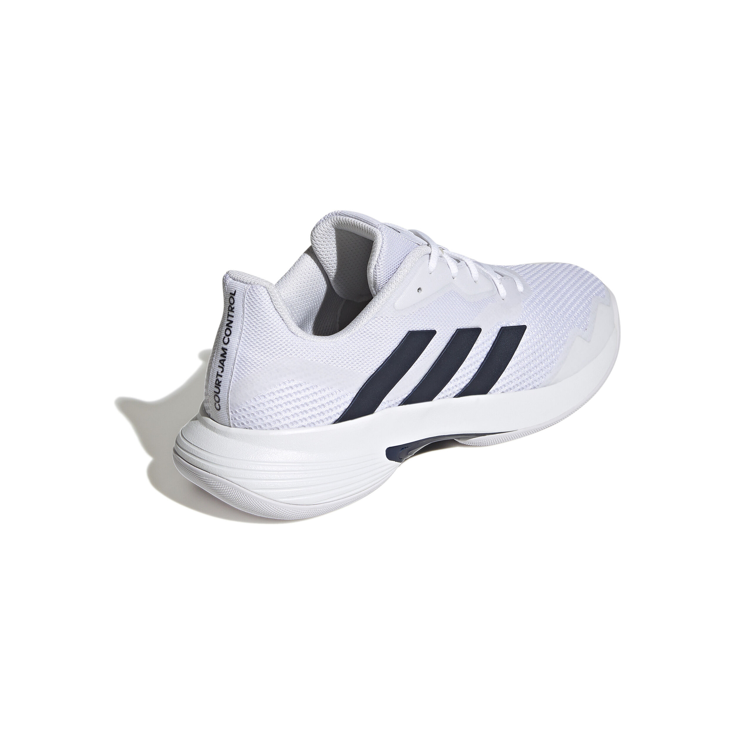 adidas Court Jam Control Teppichschuh Herren WeiB Dunkelblau online kaufen Tennis Point DE
