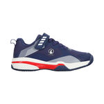 Quiet Please Tennisschuhe Quiet Please Match Velcro Clay Sandplatzschuh Kinder-Blau,Rot