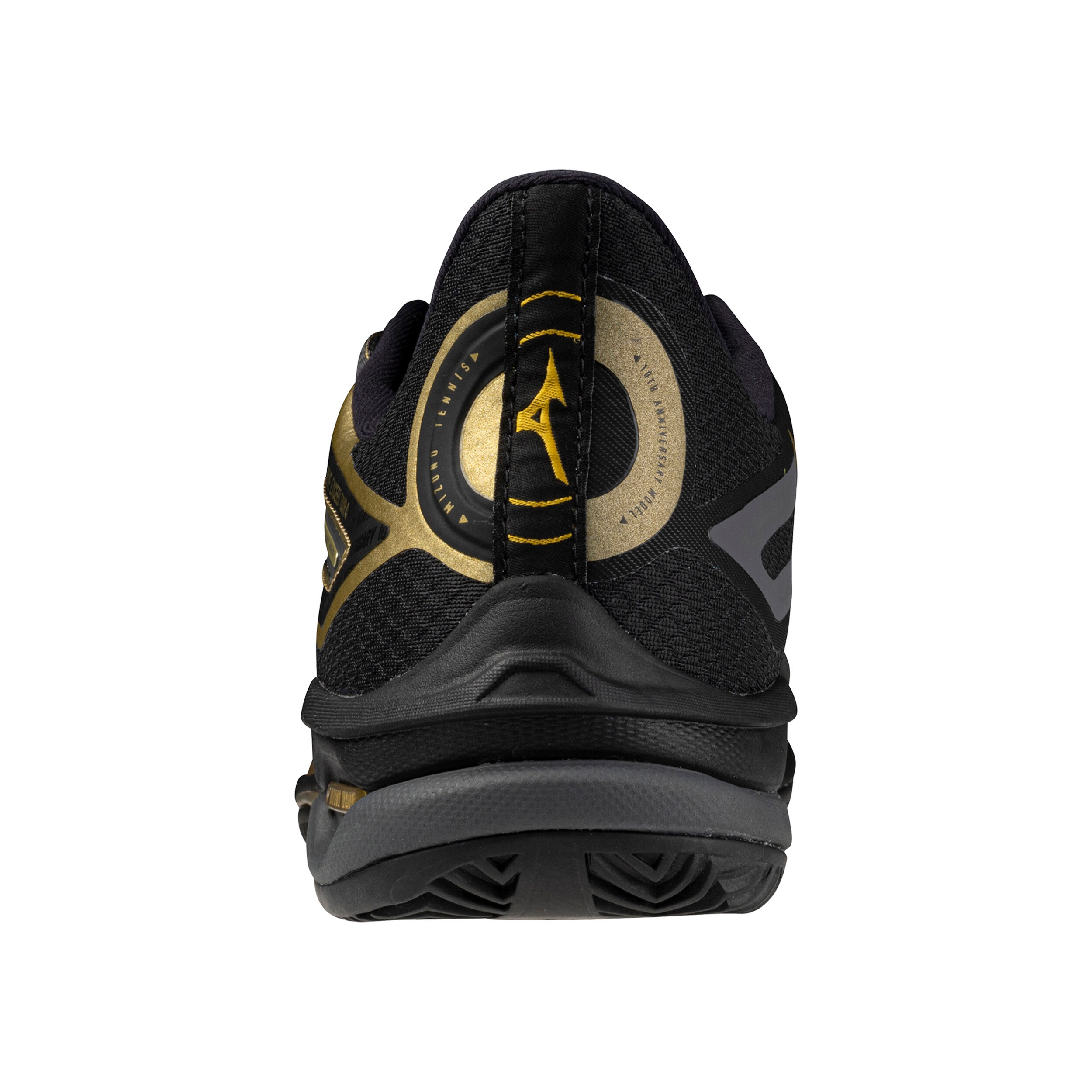 Wave Exceed Tour 6 10th Sandplatzschuh Herren Schwarz Gold