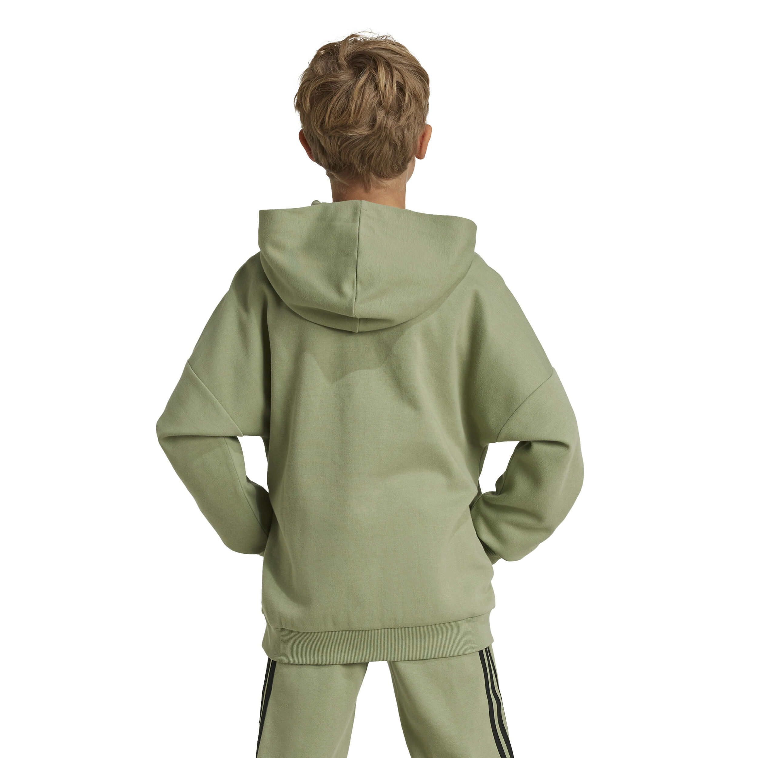 Future Icon Logo Hoody Kinder Salbei