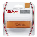 Wilson Basisgriffb&auml;nder Wilson Premium Leather Replacement Grip 1er Pack-Braun