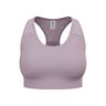 Essential Bralette Print Sport-BH Damen - grau, 