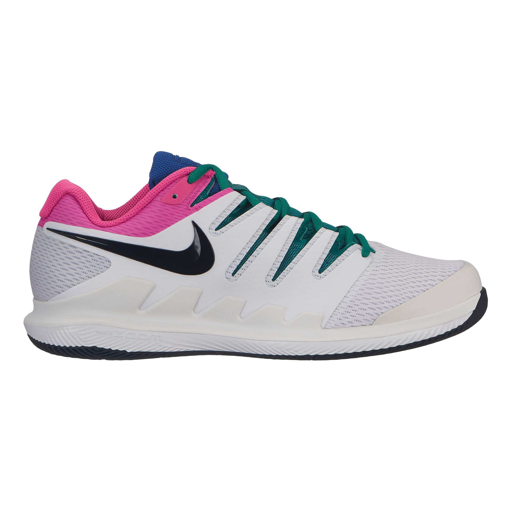 Nike Air Zoom Vapor X Allcourtschuh Herren WeiÃ, Petrol online kaufen | Tennis Point DE
