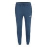 Bold 025 Fleece Trainingshose Herren - blau, wei&szlig;