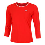 Racket Roots Bekleidung Racket Roots Teamline Longsleeve Damen-Rot