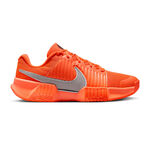 Nike Tennisschuhe Nike Zoom GP Challenge Pro Sandplatzschuh Herren-Neonrot,Silber