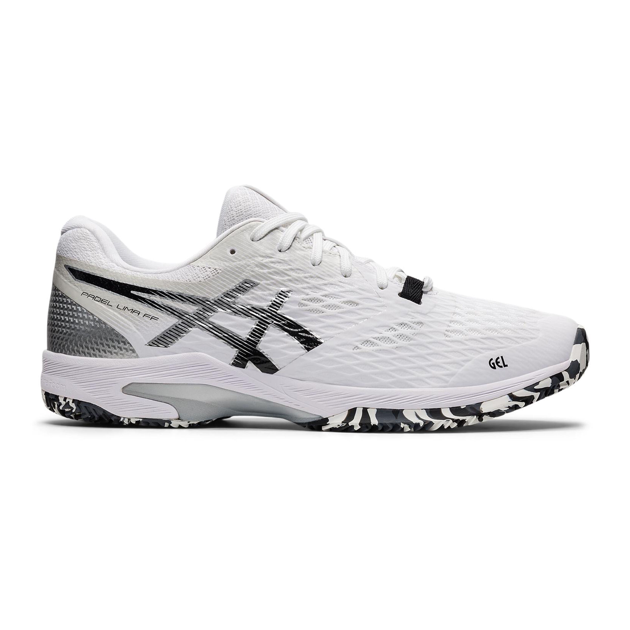 ASICS Lima FF Padelschuh Herren WeiB Schwarz online kaufen Tennis Point DE