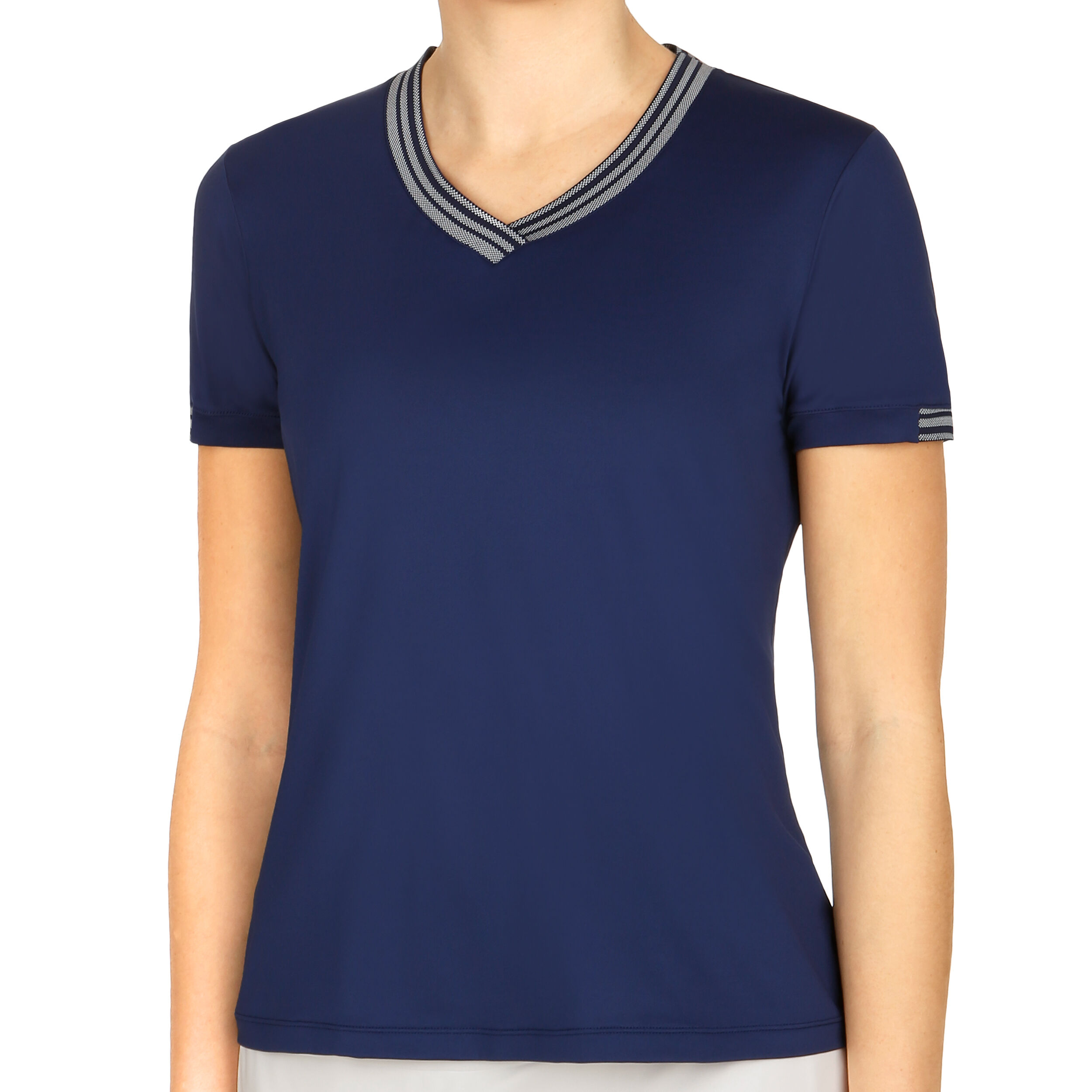 TOPANGEBOT Wilson Short Sleeve V-Neck Damen Funktions-Shirt rot Statt 39,95€* 