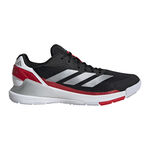 adidas Padelschuhe adidas Crazyquick LS Padelschuh Herren-Schwarz,Silber