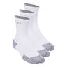 Velociti Run Cush 3p Crew  Laufsocken Unisex-wei&szlig;, wei&szlig;