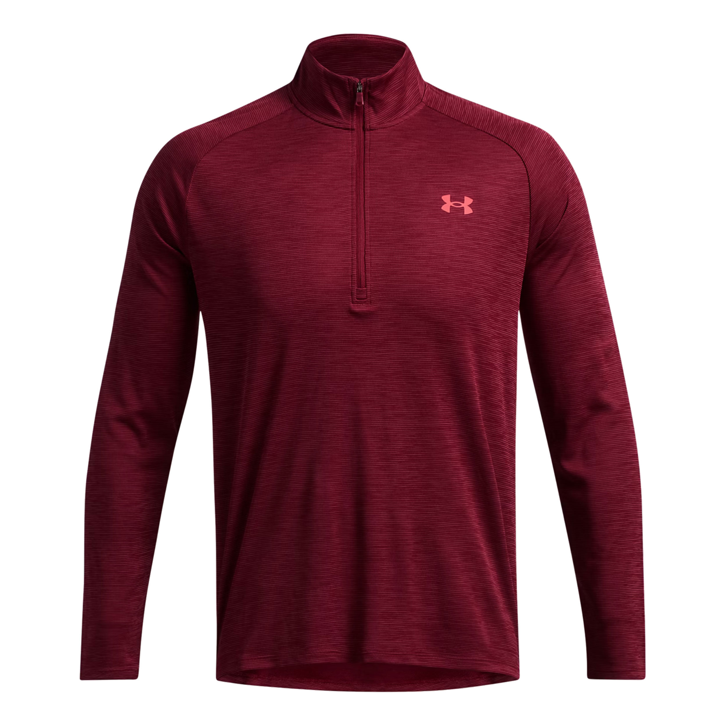 Under armour long sleeve red cheap