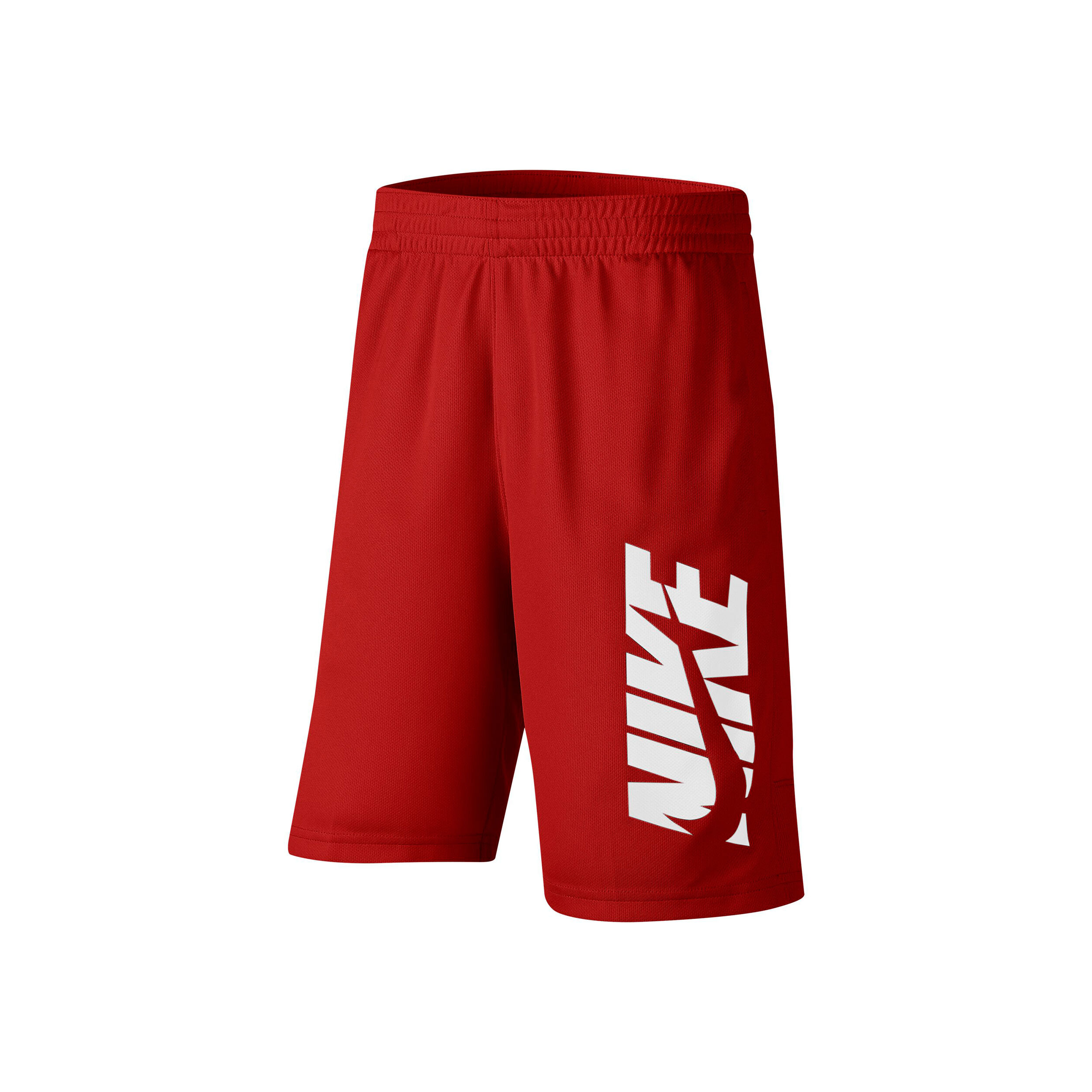 Nike Dri-Fit Shorts Jungen - Rot, Weiß 