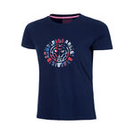 BIDI BADU Bekleidung BIDI BADU New York 2024 Chill T-Shirt Mädchen - dunkelblau, rot
