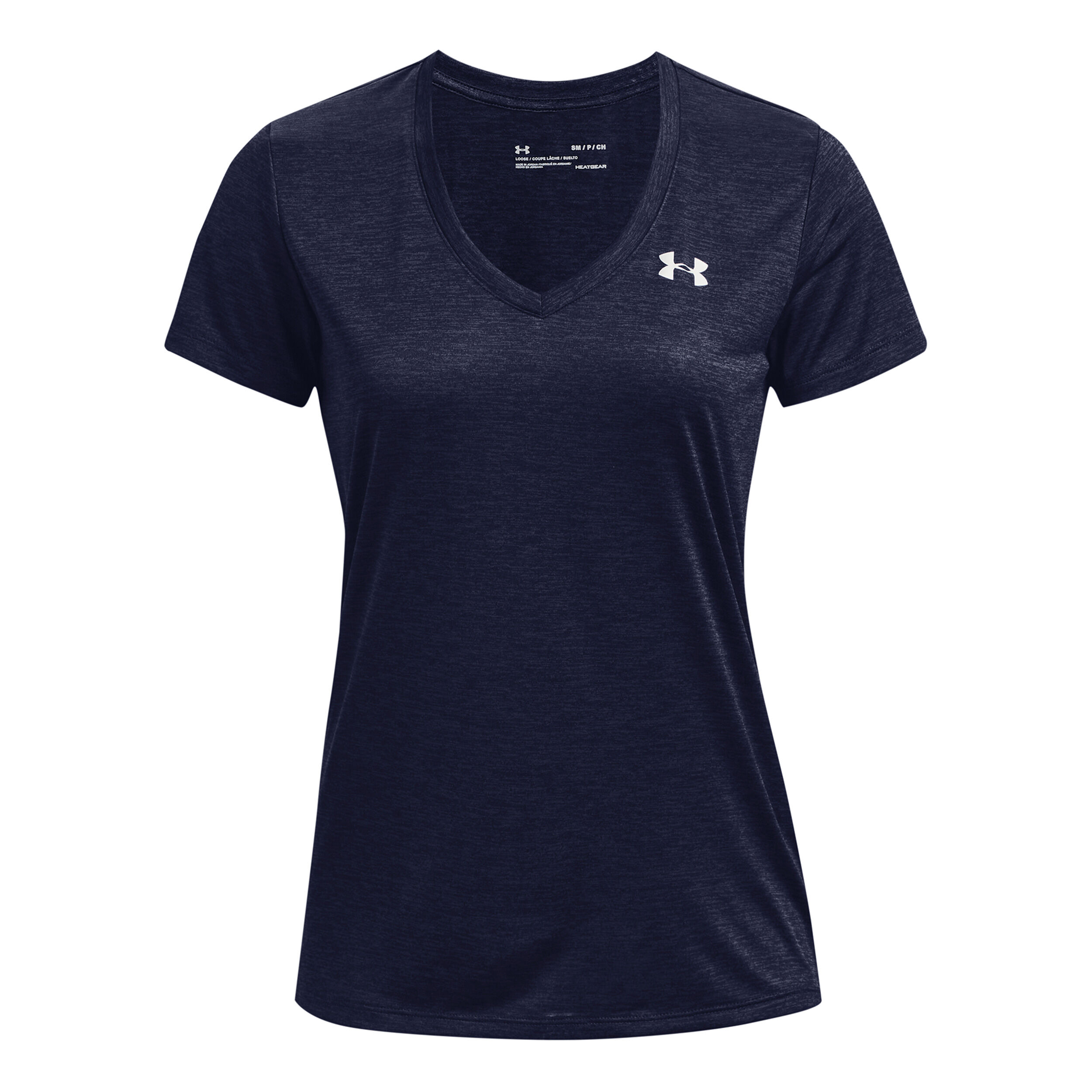 Tech Twist T Shirt Damen Dunkelblau