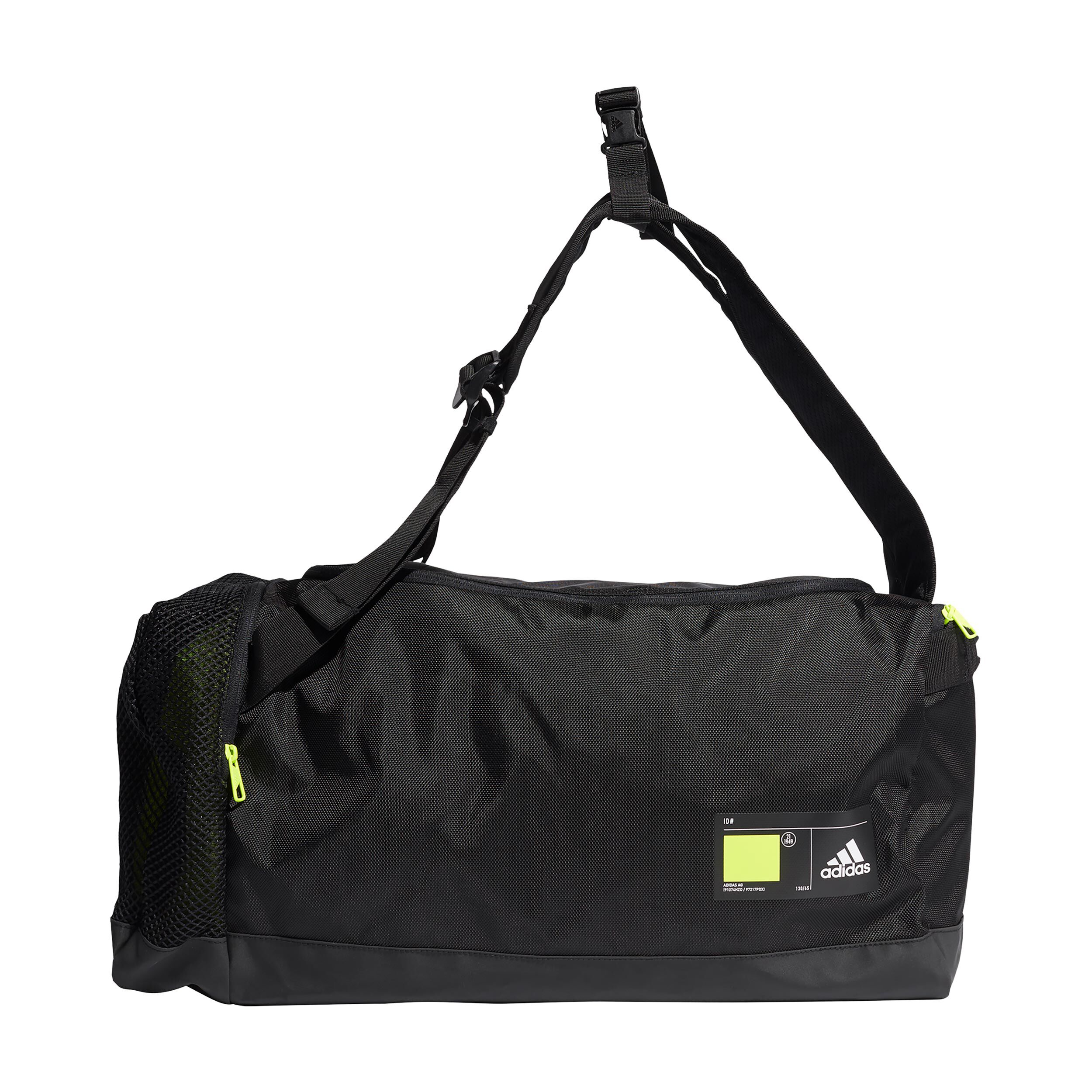 4 Athletes ID Duffle M Sporttasche Schwarz Gelb