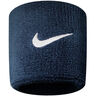 Swoosh Schweißband 2er Pack -dunkelblau,weiß